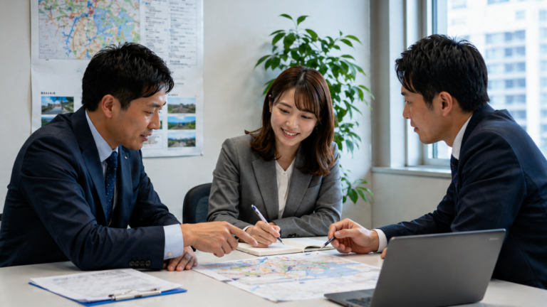 基地局設置に伴う用地交渉・調整